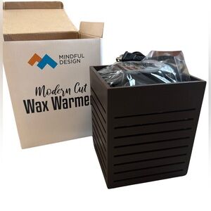Dark Wood Wax Warmer- NEW